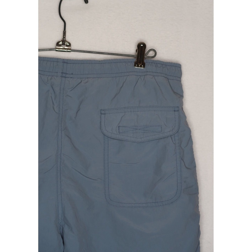 LL Bean Swim Trunks Men's Sky Blue Sz M Adjustable Outdoor Summer Beach EUC - Picture 4 of 5
